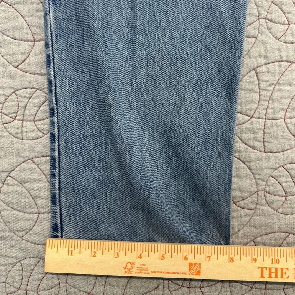 Levi's 550 Relaxed Fit Light Wash VTG 90s USA Denim / Mens 38x32